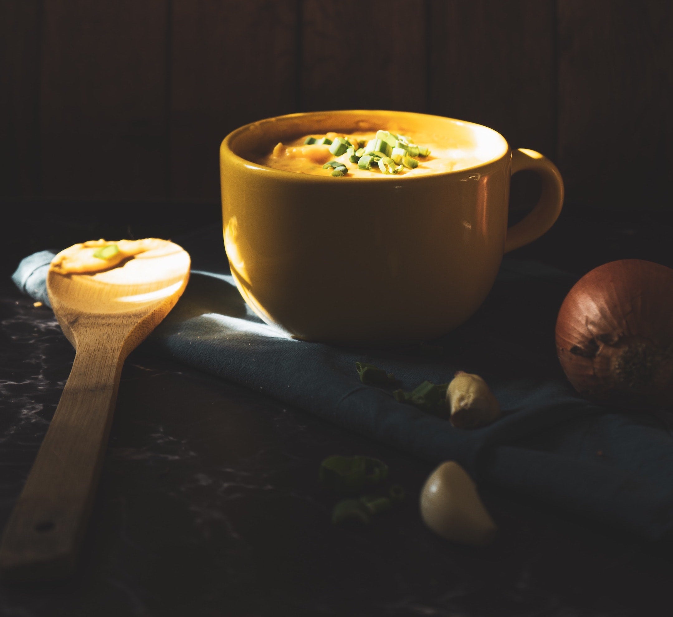 The Creamiest Roasted Cauliflower Soup (Paleo)