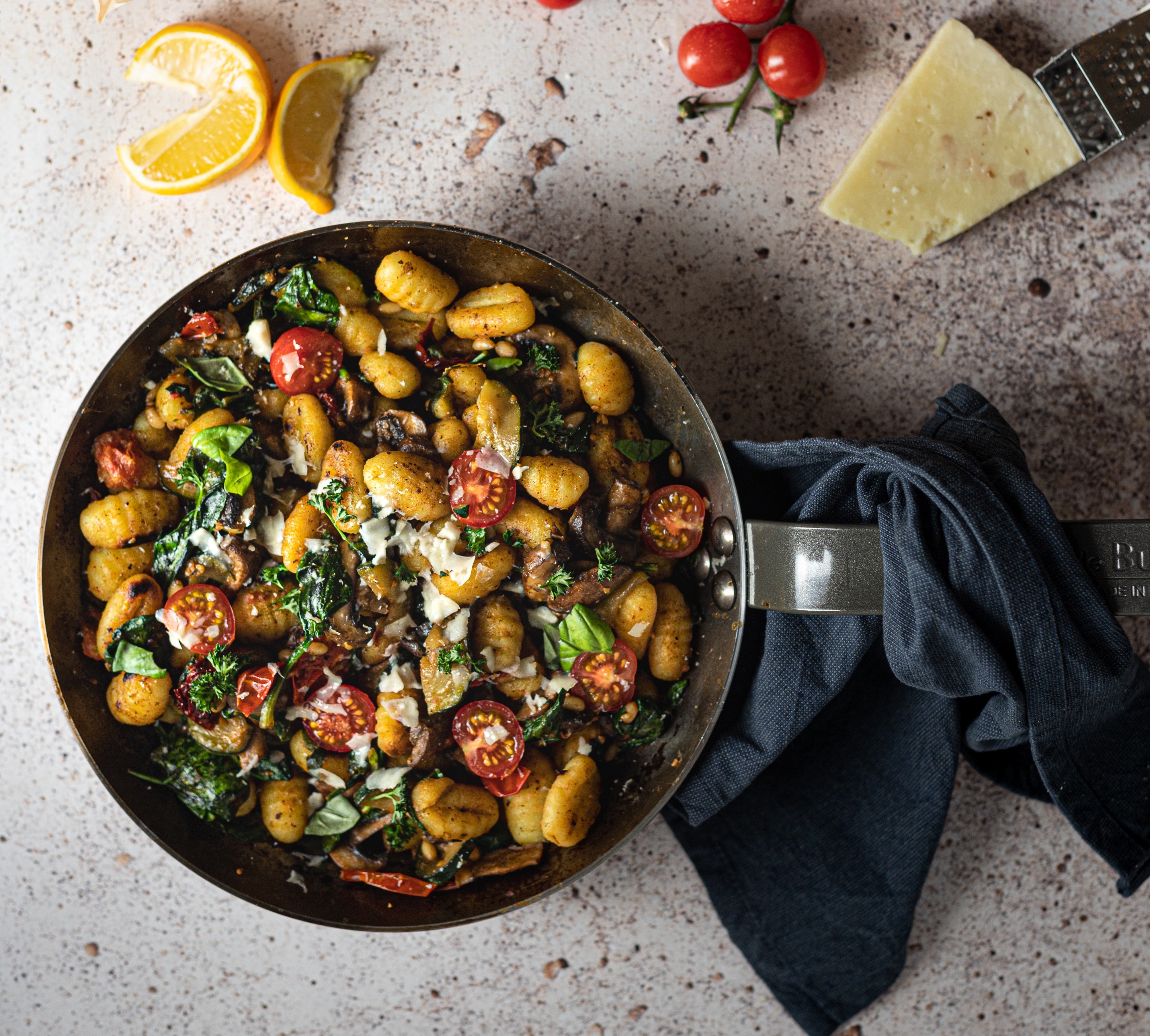 Italian Spicy Sausage and Kale Gnocchi