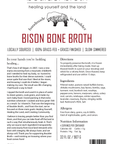 Bison Bone Broth